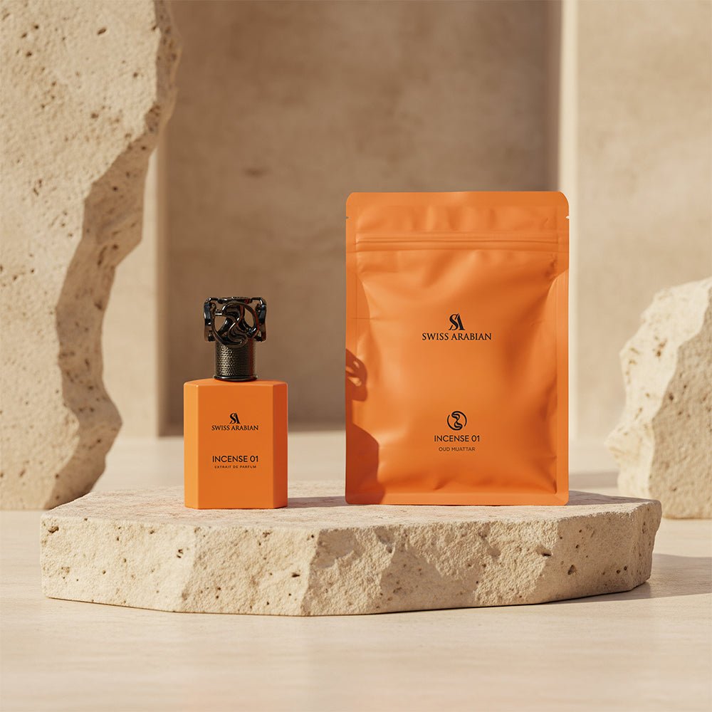 INCENCE 01 EDP + MUATTAR - Swiss Arabian UAE