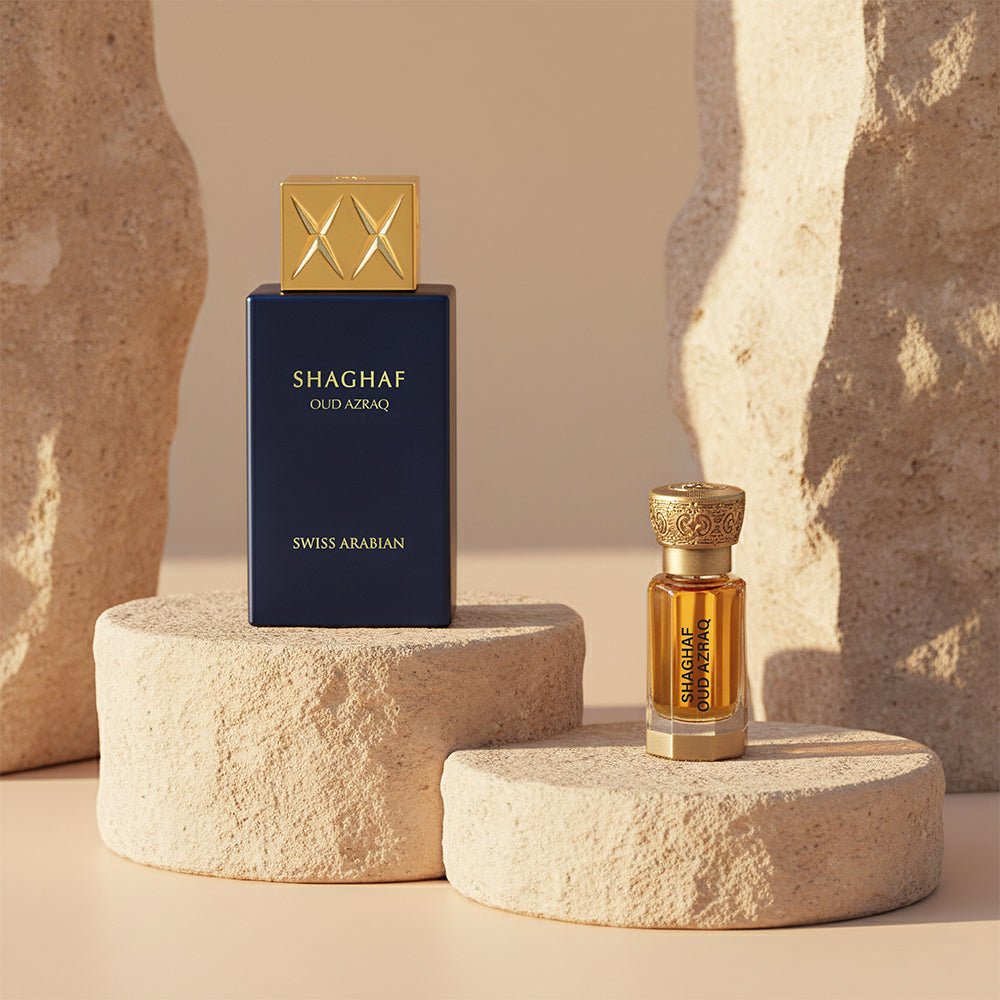 SHAGHAF AZRAQ EDP + CPO - Swiss Arabian UAE